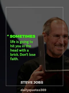 steve jobs inspirational quotes in english