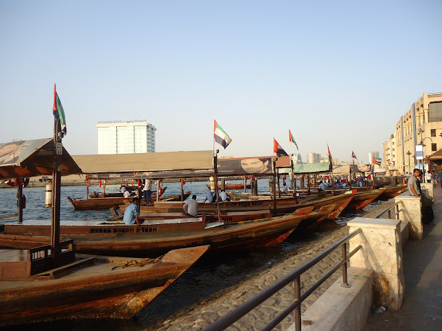 Abras at the Dubai Creek