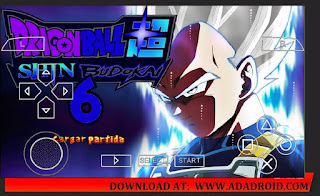 Dragon Ball Z Shin Budokai 6 PPSSPP Download