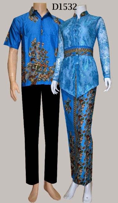 10 Model  Kebaya  Batik  Couple Modern Untuk  Kondangan Pesta  