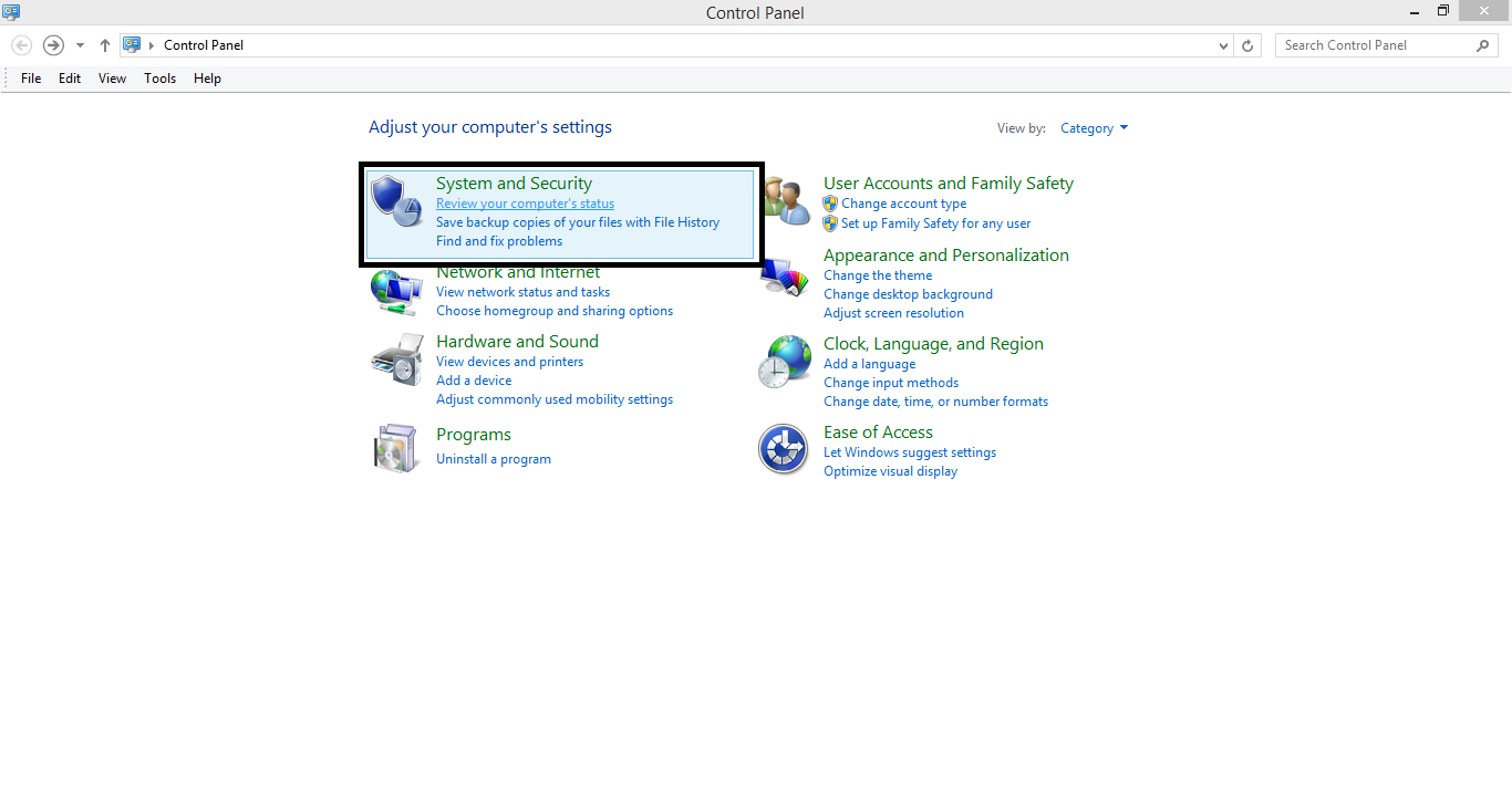 Gambar Control Panel