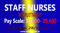 Morarji desai staff nurse recruitment Karnataka 2023