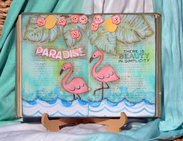 Escape to Paradise_Art Journal Pages_Denise_28 Jul_01