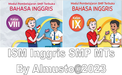 Modul Bahasa Inggris, Almusto, Terbuka, SMP, MTs, 2023