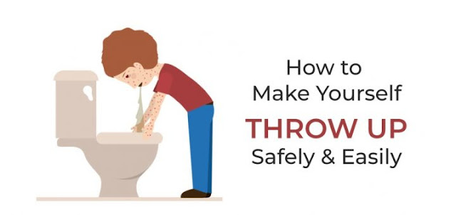 How To Make Yourself Throw Up Easily