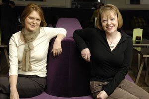 Susie Wood and Gill Hollis (photo by Phil Wilkinson)