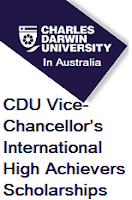 Scholarship, International, Australia, Charles Darwin University. Master Degree, Under-Graduate, CDU Vice-Chancellor’s Scholarship Australia, Eligibility Criteria, Method of Applying, 