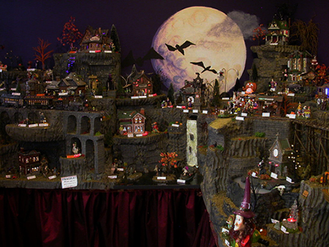 Halloween village ideas on Pinterest  Halloween Village 