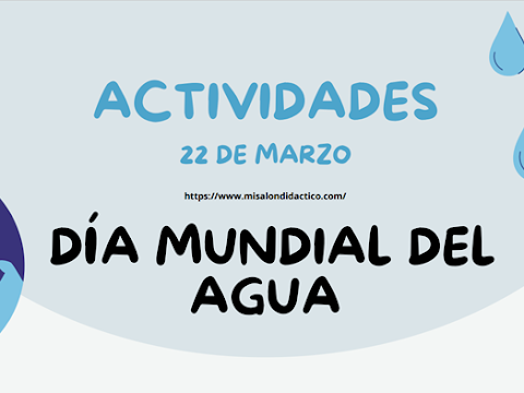 Actividades para el día mundial del agua