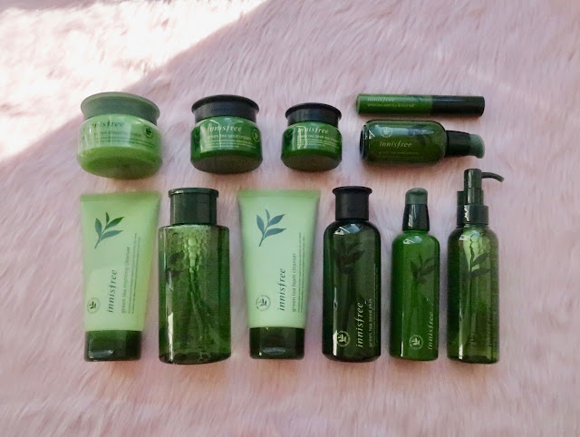 Innisfree Green Tea Seed skin care review