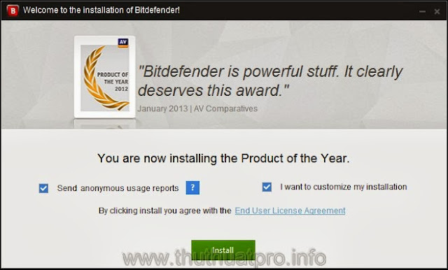 Miễn phí sử dụng 200 ngày Bitdefender Total Security 2014