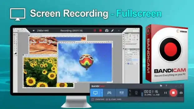 تحميل برنامج Bandicam كامل مجانا
