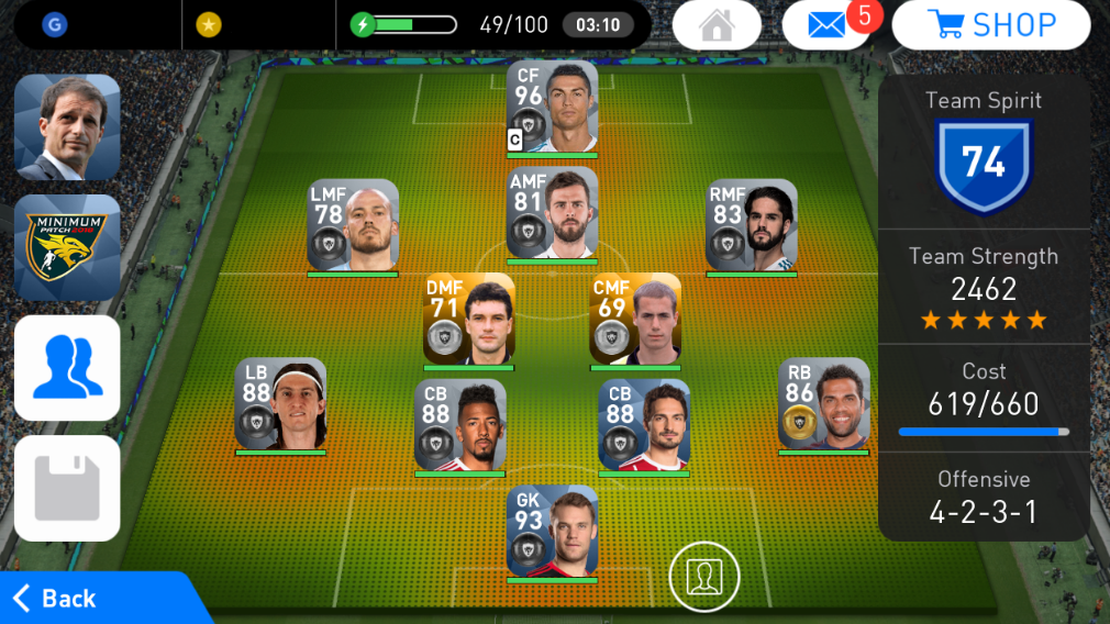 Download Minimum Patch v3.8 for PES 2018 Mobile v2.2 ...