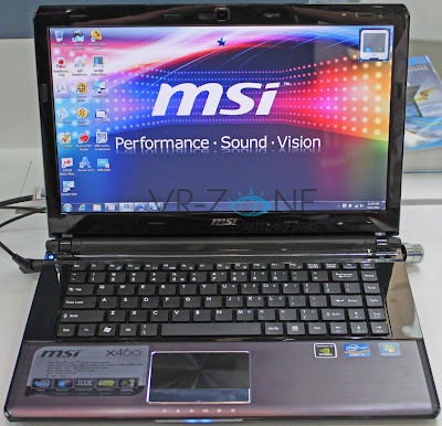 MSI X460 X series ultraportable notebooks Thin but strong