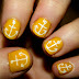 YELLOW WITH WHITE ANCHORS