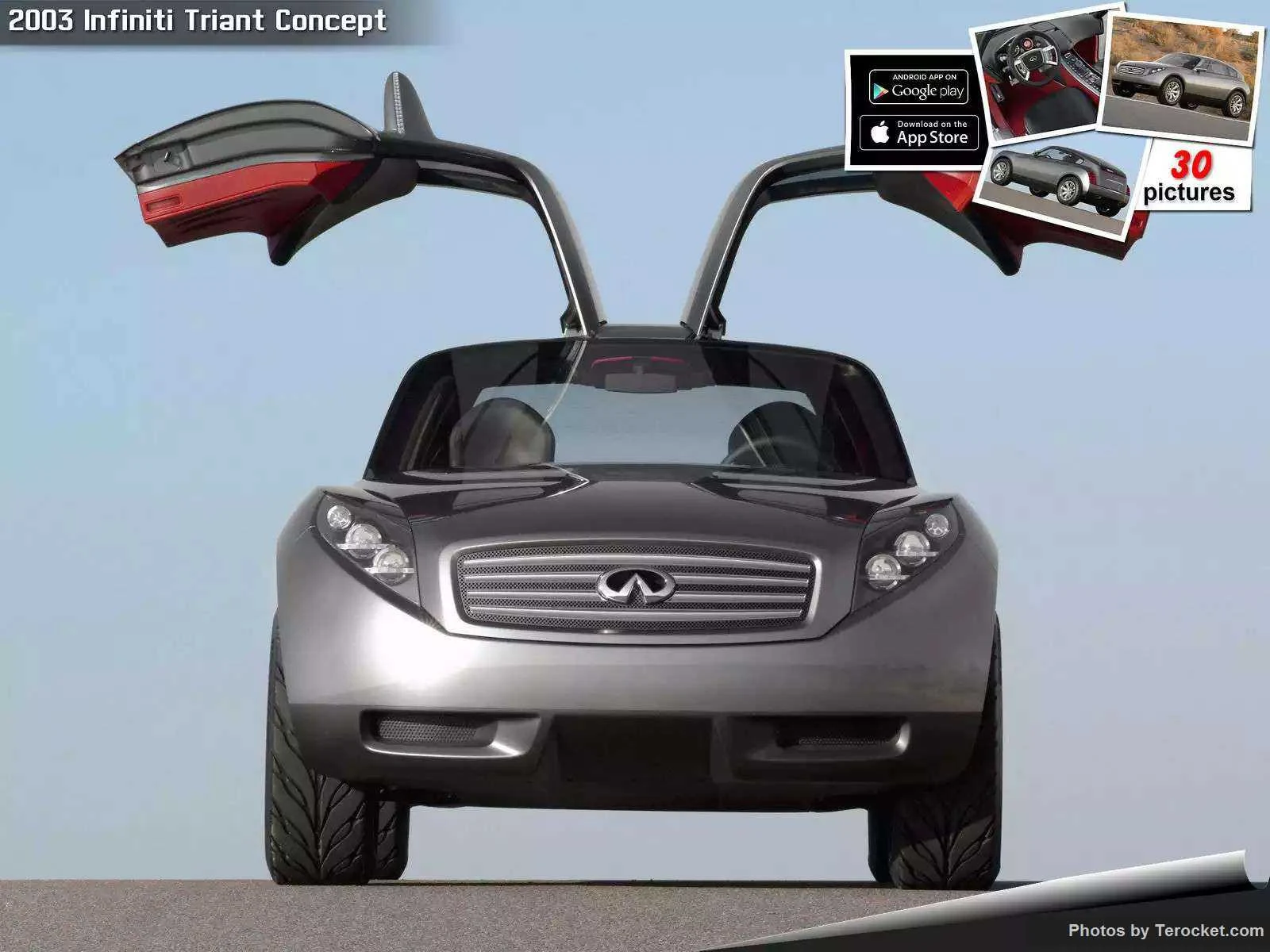 Hình ảnh xe ô tô Infiniti Triant Concept 2003 & nội ngoại thất