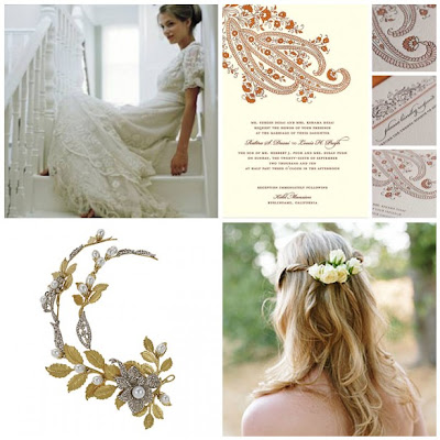   Wedding on All Things Wedding  Bohemian Beauty