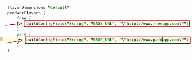 Different base urls for both app variants