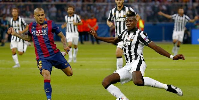 Paul Pogba lors de la dernière finale de la Ligue des Champions, face au FC Barcelone.