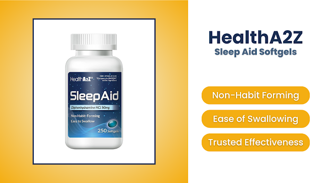 HealthA2Z Sleep Aid Softgels
