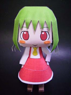 Touhou Project Yuka Kazami Papercraft