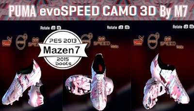 PES 2013 PUMA evoSPEED Camo 3d by M7