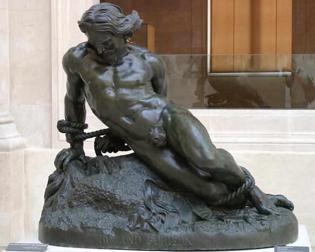 Orlando Furioso by Jean Bernard Duseigneur, Musée du Louvre, Paris