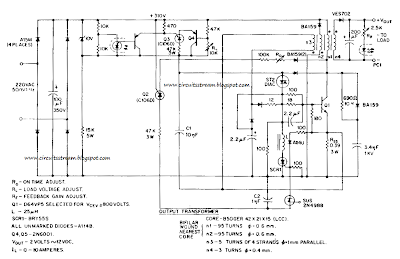 Switching Power Supply Circuit Diagram