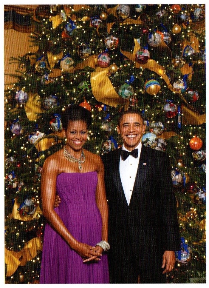 Up Close, with Peter Sage: Obama Christmas Card
