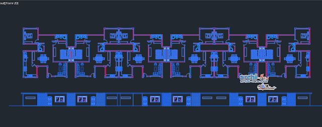 Housing complex Dwg  