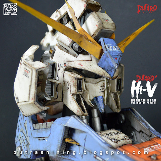 RX-93-ν2 Hi-ν Gundam Head | Customize Weathering by Putra Shining