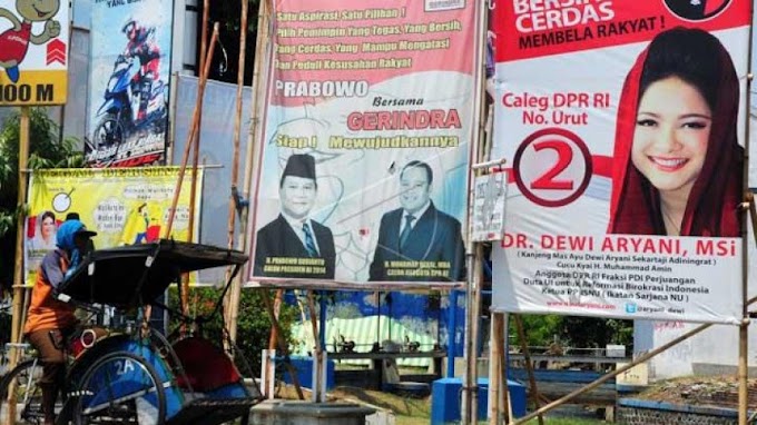 Menempel Stiker Kampanye Ternyata Ada Aturannya, Tidak Boleh Sembarangan