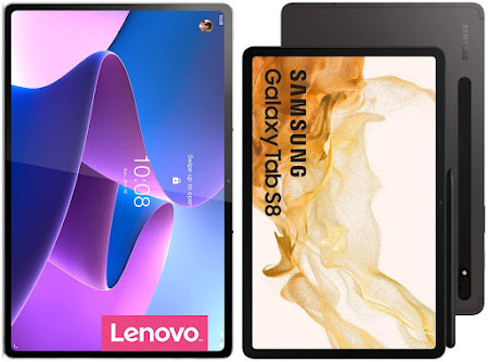 Lenovo Tab P12 Pro 128 GB vs Samsung Galaxy Tab S8 128 GB