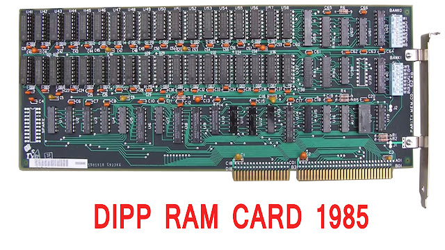 DIPP RAM CARD 1985