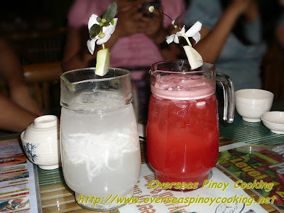 Isdaan sa Calauan - Buco and Watermelon Juice