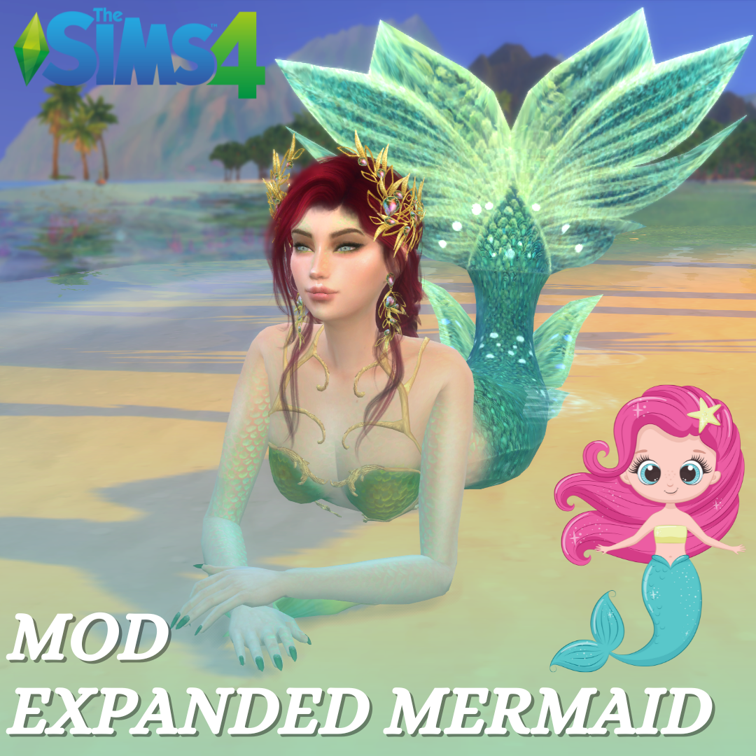 The Sims 4 - Como se transformar em uma sereia dentro do jogo