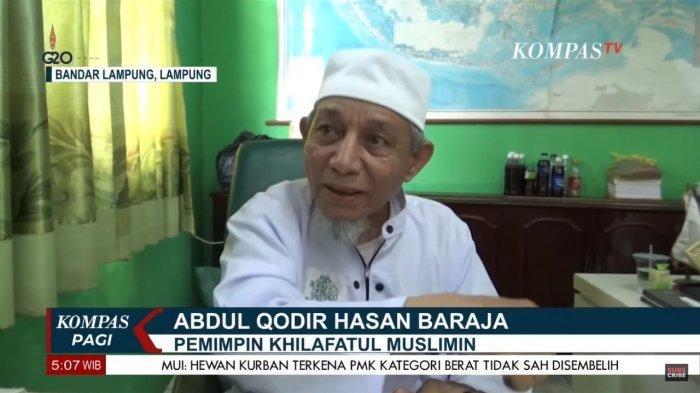 Pimpinan Tertinggi Khilafatul Muslimin Abdul Qadir Baraja Ditangkap di Lampung