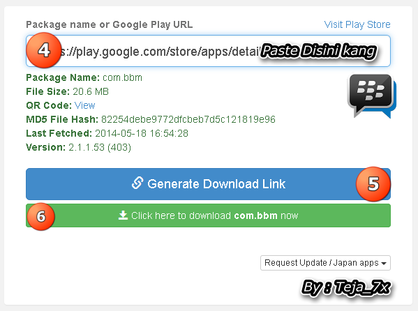 Cara Download File APK di Google Play Store dari PC