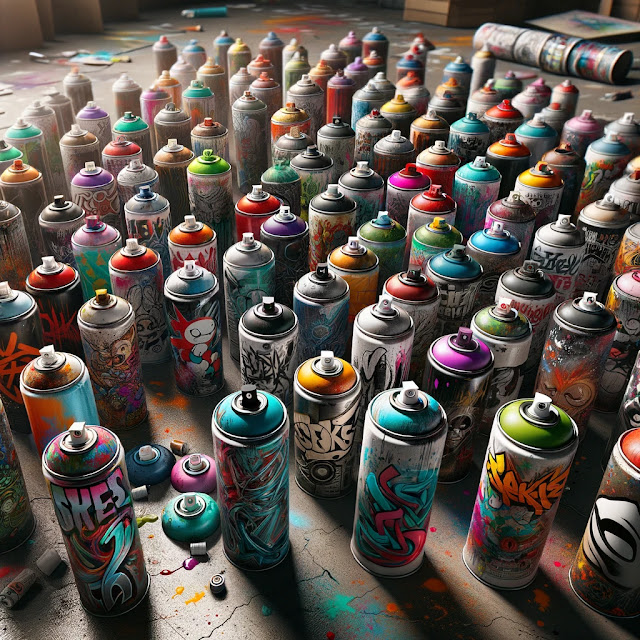 Which is the best graffiti spray paint photo