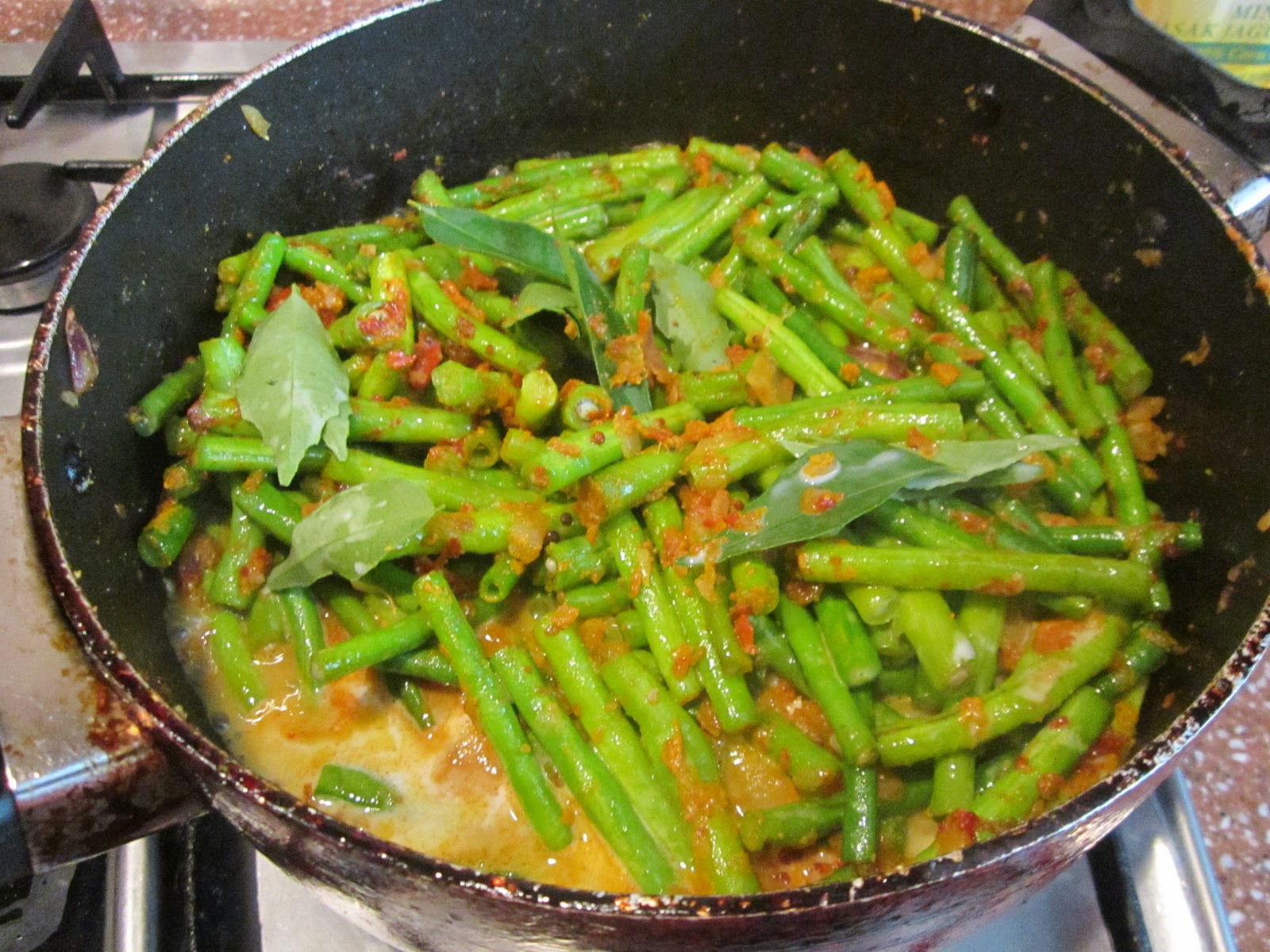 Seribu Satu Macam Sajian sayur kacang panjang