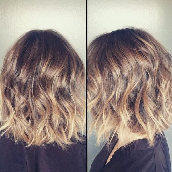 short bob hairstyles with balayage