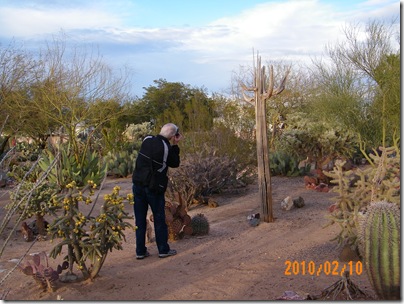 Merrill McHenry taking pictures