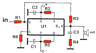 high power car amplifier circuit
