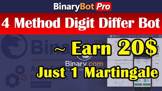 4 Method Digit Differs Bot | Binary Bot