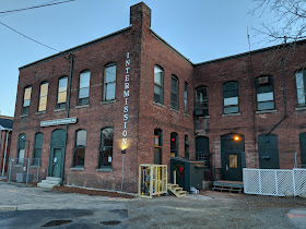 Intermission Café is located behind the FPAC building at 15 West Central St