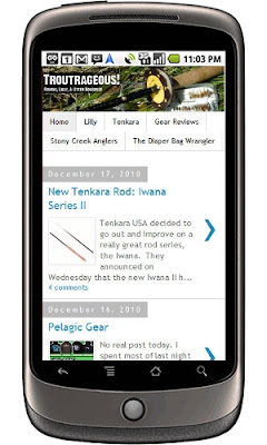 troutrageous mobile blog