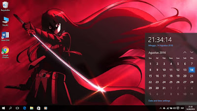 Akame Ga Kill Theme For Windows 7/8/8.1 and 10