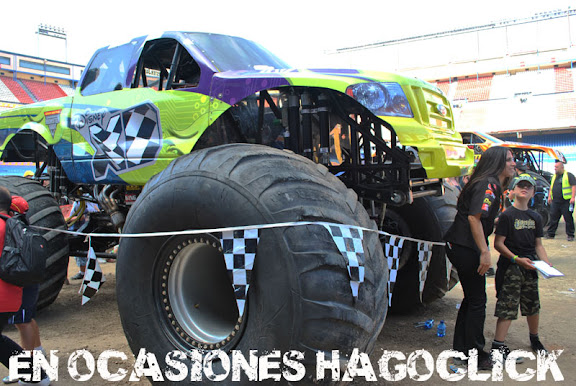 Monster jam Madrid-España 2011 Vicente Calderón - Monster Truck