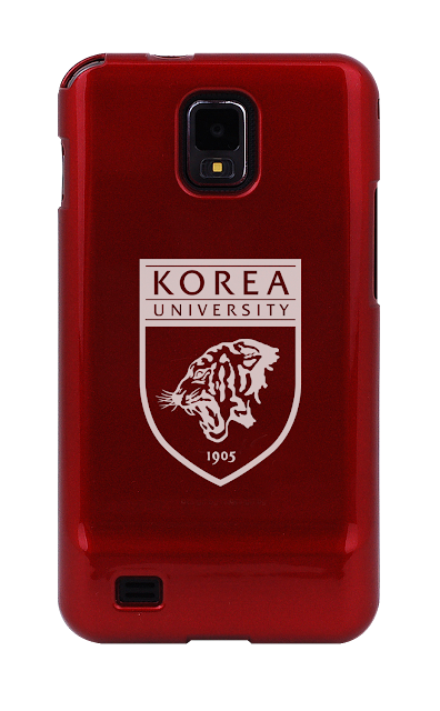 Mercury Color Pearl Jelly Case with Custom prints on it for Korea University