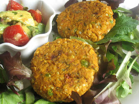 sweet potato chickpea cakes